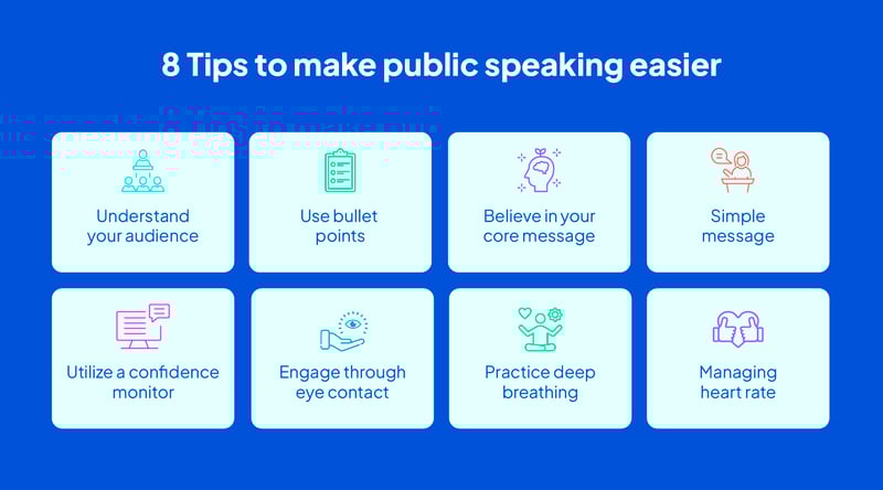 8 tips for public speaking