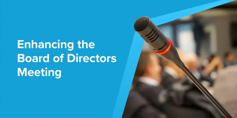 Enhancing the Board of Directors Meeting