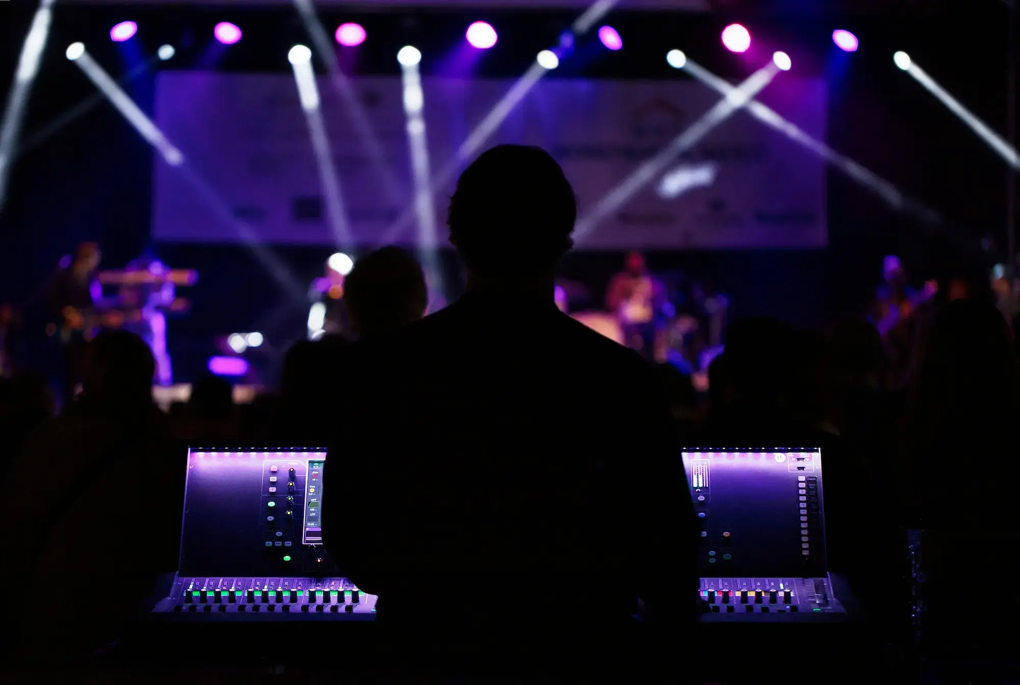 person at an event